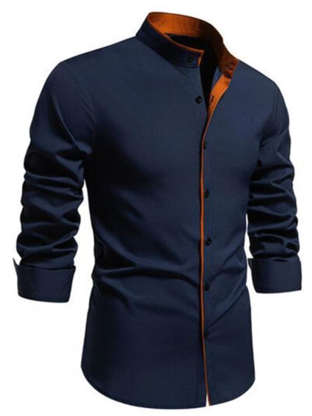 Men's Slim Fit Long Sleeve Shirt - Picture 11 of 11